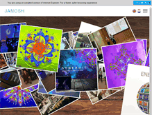 Tablet Screenshot of janosh.com